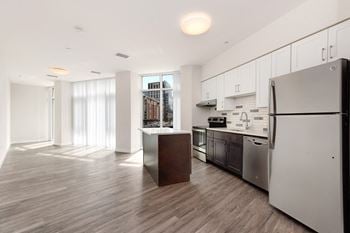 Soaring 9-foot ceilings